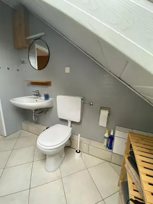 Ein Badezimmer in der Unterkunft 3-Zimmer-Ferienwohnung