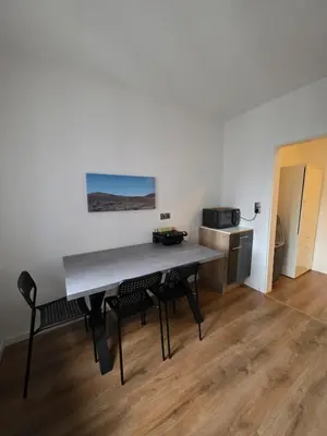 Küche/Küchenzeile in der Unterkunft 3-Zimmer Wohnung - 3 OG