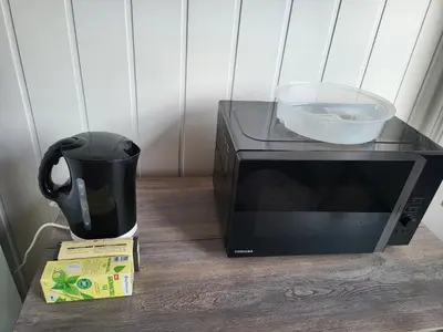 Kaffee-/Teezubehör in der Unterkunft Hotel Schlaun