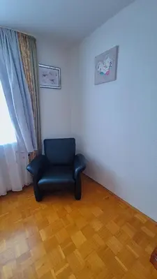 Ein Sitzbereich in der Unterkunft Zentrale Wohnung mit Wohnküche für bis 6 Gäste