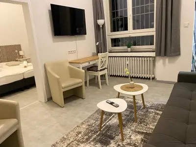 TV/Unterhaltungsangebot in der Unterkunft Ferienwohnung in Solingen Innenstadt