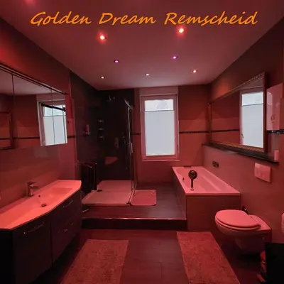 Ein Badezimmer in der Unterkunft Romantikapartment Golden Dream