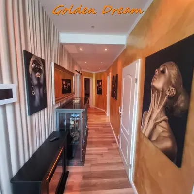TV/Unterhaltungsangebot in der Unterkunft Romantikapartment Golden Dream