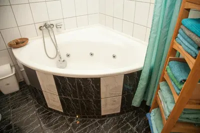 Ein Badezimmer in der Unterkunft Canoe Welcome