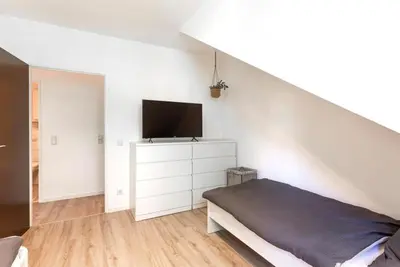 TV/Unterhaltungsangebot in der Unterkunft SAP11- Fitter's apartment in Hilden