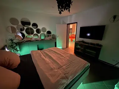 TV/Unterhaltungsangebot in der Unterkunft Wellnesshaus - Whirlpool - Sauna - Relax