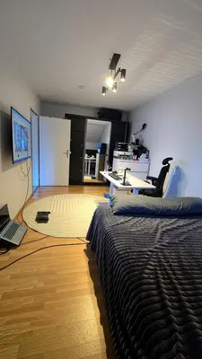 TV/Unterhaltungsangebot in der Unterkunft Modern Priv-Room -Gym-Balcony- Ideal for Work&Rest