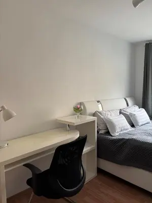Ein Bett oder Betten in einem Zimmer der Unterkunft Apartment near the center
