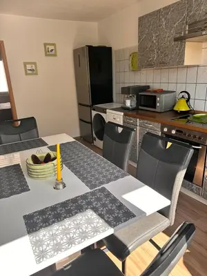 Küche/Küchenzeile in der Unterkunft Apartment near the center