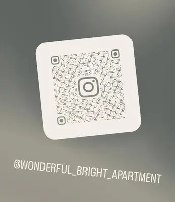 Ein Zertifikat, Auszeichnung, Logo oder anderes Dokument, das in der Unterkunft Wonderful bright apartment ausgestellt ist