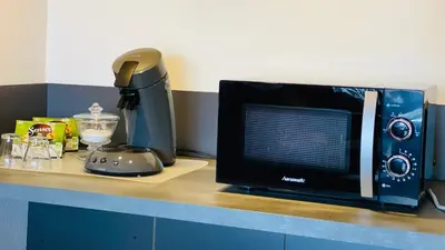 Küche/Küchenzeile in der Unterkunft LOEH38 Apartment Schalksmühle