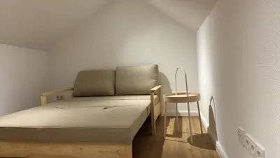Ein Bett oder Betten in einem Zimmer der Unterkunft LMB stays