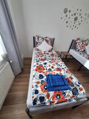 Ein Bett oder Betten in einem Zimmer der Unterkunft Modernes 3-Zimmer-Apartment mit Top-Anbindung in Wuppertal