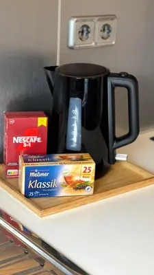 Kaffee-/Teezubehör in der Unterkunft DUTTI'S HOME - Apartment B I 2 Rooms I 4 Beds I Kitchen I WiFi I TV I Parking I Autobahn