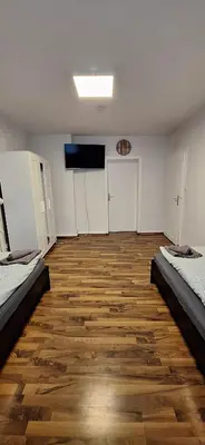 Ein Bett oder Betten in einem Zimmer der Unterkunft Mariia