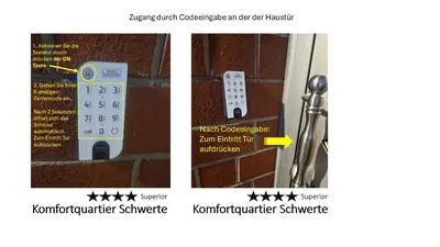 Grundriss der Unterkunft Komfortquartier Schwerte