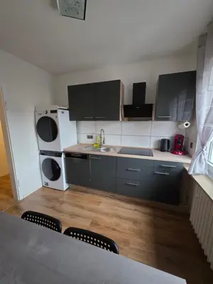 Küche/Küchenzeile in der Unterkunft Doppelzimmer für bis zu 4 Personen - 3 OG