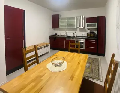 Küche/Küchenzeile in der Unterkunft 4-Personen City Apartment Essen