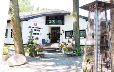 Eine Fassade oder ein Eingang zu Rooms by Ruhrpadel