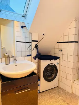 Ein Badezimmer in der Unterkunft Stillvolle Wohnung mitten in Hattingen-Altstadt