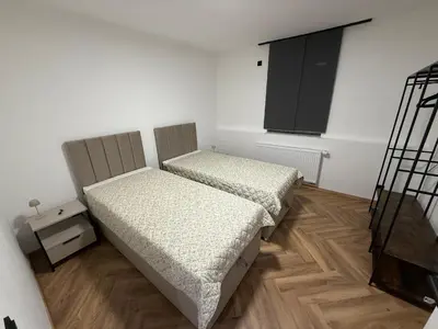 Ein Bett oder Betten in einem Zimmer der Unterkunft Apartment Zentral Dortmund