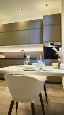 Küche/Küchenzeile in der Unterkunft Luxuriöse Stadtvilla Nähe Düsseldorf & Köln & Essen - Messe