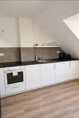Küche/Küchenzeile in der Unterkunft Two-Bedroom Apartment