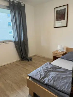 Ein Bett oder Betten in einem Zimmer der Unterkunft 5 Betten Unterkunft in Werne