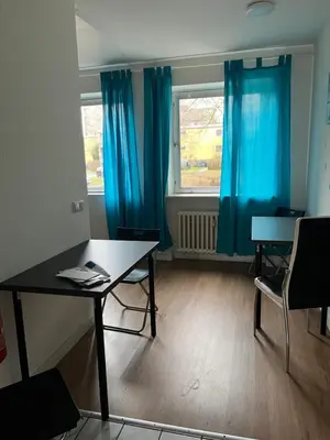 Ein Sitzbereich in der Unterkunft 5 Betten Unterkunft in Werne
