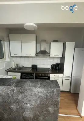 Küche/Küchenzeile in der Unterkunft BEGE APARTMENTS CozyWork