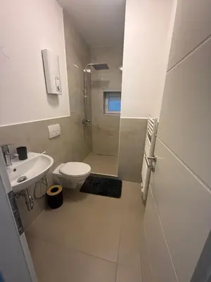 Ein Badezimmer in der Unterkunft Deluxe Apartment Essen Frohnhausen 1