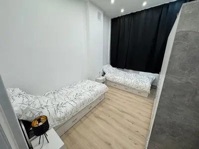 Ein Bett oder Betten in einem Zimmer der Unterkunft Central apartment in Essen city center