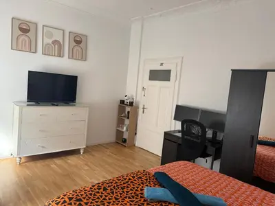 TV/Unterhaltungsangebot in der Unterkunft Sauberes Apartment in Hamm