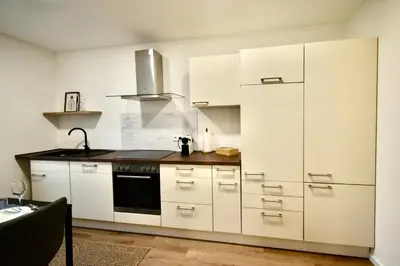 Küche/Küchenzeile in der Unterkunft SANO - Hagen - Am Rastebaum