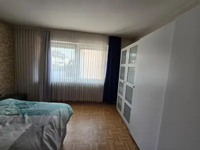 Ein Bett oder Betten in einem Zimmer der Unterkunft Apartment Ergste am Ruhr 90 m2 with Stellplatz 3 minutes to A45