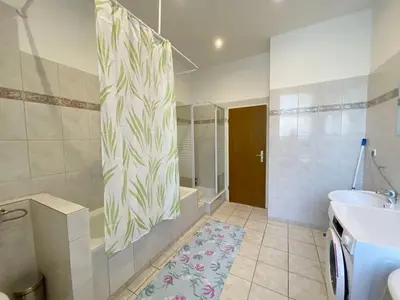 Ein Badezimmer in der Unterkunft Gemütliches Apartment in Gelsenkirchen