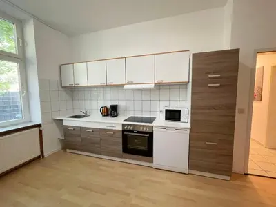 Küche/Küchenzeile in der Unterkunft Gemütliches Apartment in Gelsenkirchen