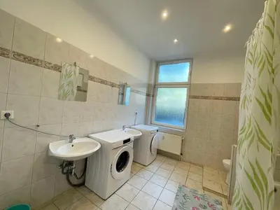 Ein Badezimmer in der Unterkunft Gemütliches Apartment in Gelsenkirchen