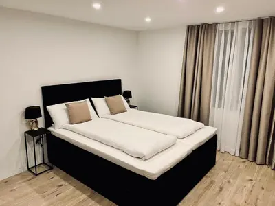 Ein Bett oder Betten in einem Zimmer der Unterkunft Plus31