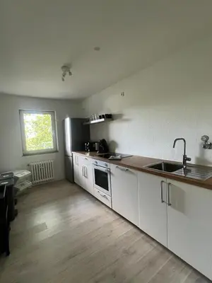 Küche/Küchenzeile in der Unterkunft SAP20- Fitter's apartment in Haan