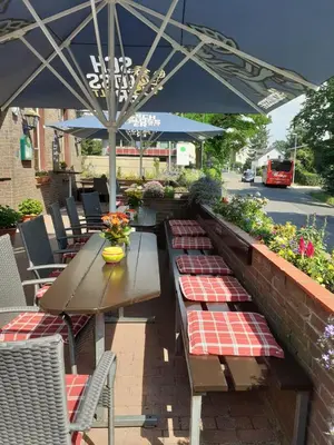 Ein Restaurant oder anderes Speiselokal in der Unterkunft Hotel & Landgasthaus Im kühlen Grund
