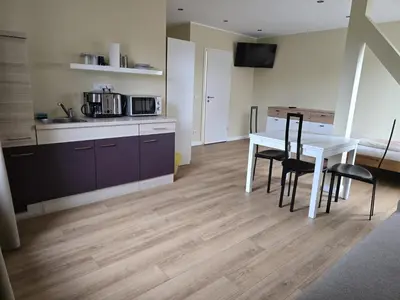 Küche/Küchenzeile in der Unterkunft Hotel & Landgasthaus Im kühlen Grund