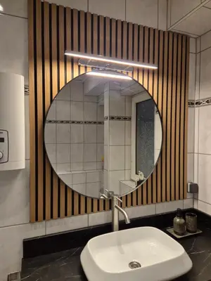 Ein Badezimmer in der Unterkunft Komfortable 3-Zimmer- Wohnung