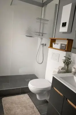 Ein Badezimmer in der Unterkunft 2 Zimmer Wohnung