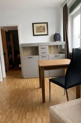 Küche/Küchenzeile in der Unterkunft 2 Zimmer Wohnung