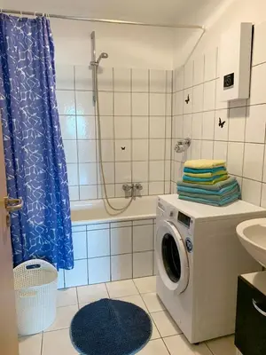 Ein Badezimmer in der Unterkunft Apartments Hemer