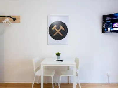 TV/Unterhaltungsangebot in der Unterkunft BudgetRoom 3 Bedroom Perfect for Teams