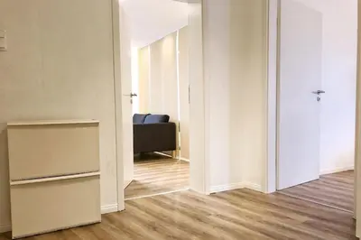 Ein Bett oder Betten in einem Zimmer der Unterkunft Apartment in Wuppertal