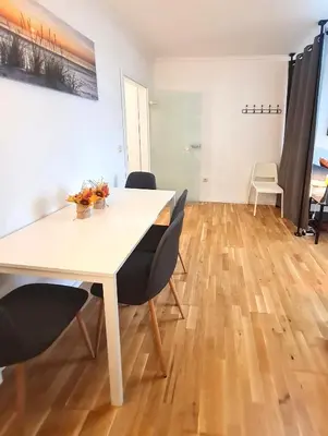 Grundriss der Unterkunft Moderne Wohnung mit Balkon und top Anbindung