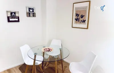 Ein Sitzbereich in der Unterkunft BEGE APARTMENTS InspireSpace